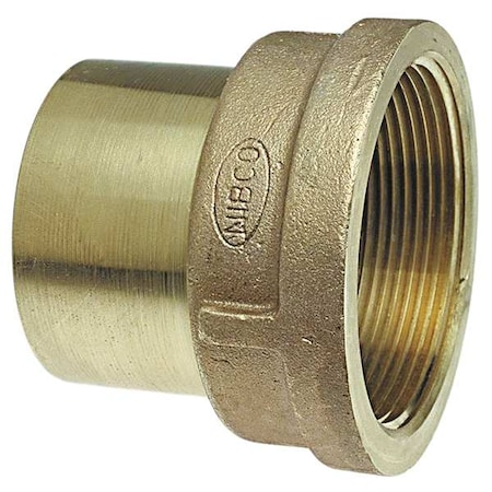 1/2" C x FNPT Lead Free Cast DZR Brass Adapter
