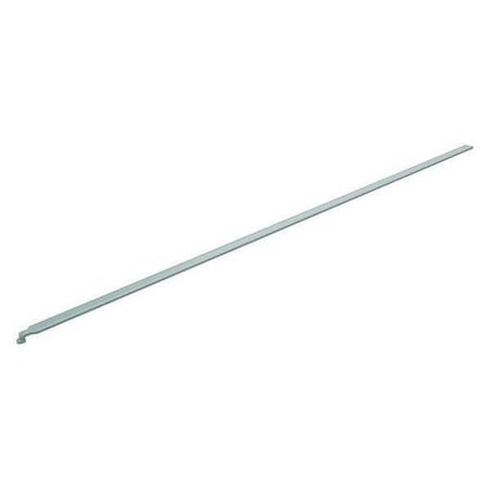 Lock Bar,36-3/4 In.,Medium Gray,PR