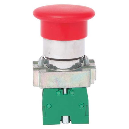 Push Button Operator, 22 mm, 1NO, Red