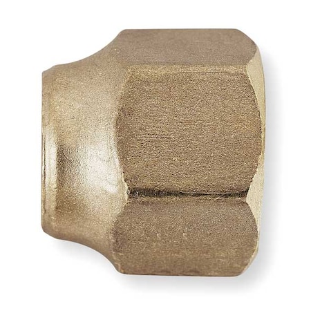 5/8" Flare Brass Short Forged Nut 10PK