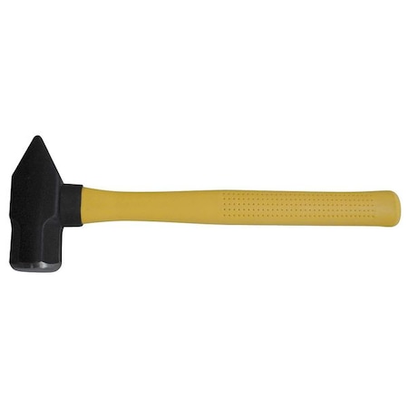 Cross Pein Hammer,3 lb,14-1/2,Fiberglass