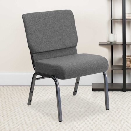 Gray Fabric Church Chair,PK4