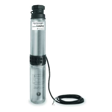 High Head Effluent Pump,1/2hp,160ft. Max