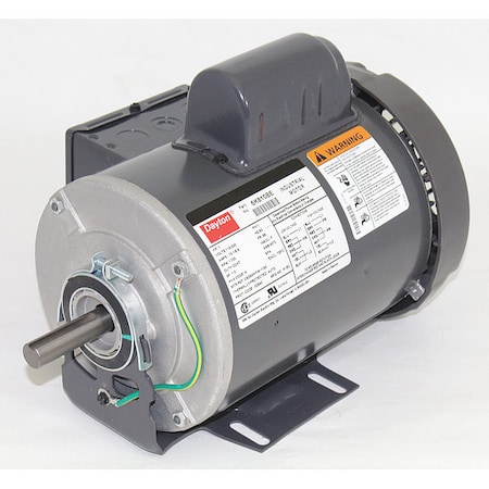 Capacitor-Start General Purpose Motor, 1 hp HP, 115/230V AC Voltage, 56 Frame