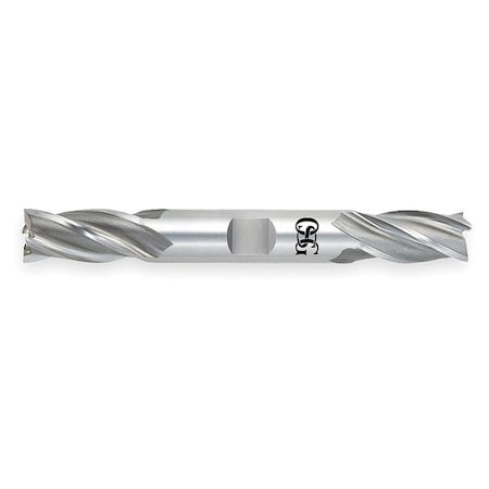 End Mill,Cobalt,7/8,4 FL,dbl Sq End,CC