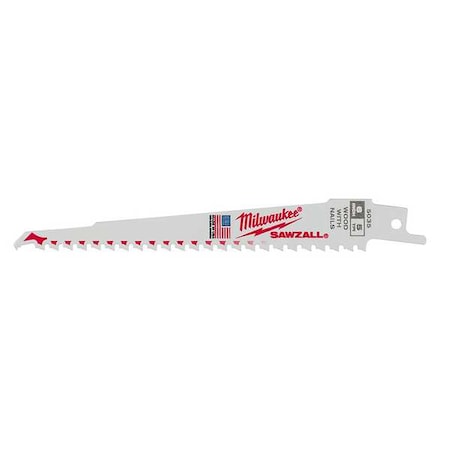 6" 5 TPI SAWZALL Blades (50 Pk)