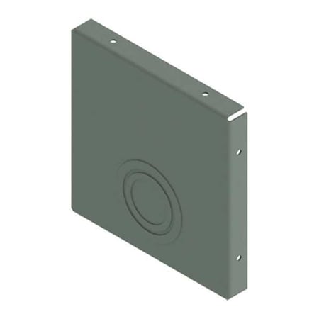 Wireway Closure Plate, 1 Type, NEMA 1 Rating, Steel, Painted