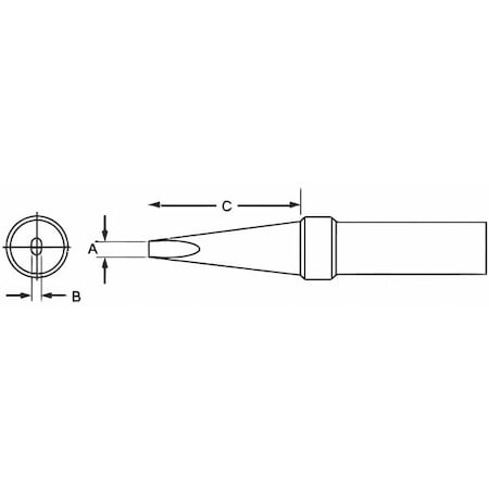 Soldering Tip 1/8 In.