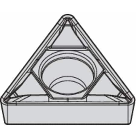 Triangle Turning Insert, Triangle, 1/4 in, TCMT, 0.008 in, Carbide