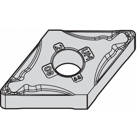 Diamond Turning Insert, Diamond, 4, DNMG, 2, Carbide