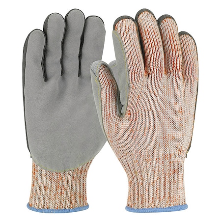 Leather Gloves, Cut Level A9 ,Uncoated ,None ,M 1 PR