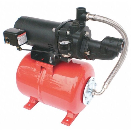 Shallow Well Jet Pump Sys,1/2HP,115/230V