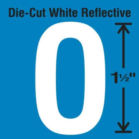 LetterLabel,Vinyl,1-1/2inH,7/8inW,PK5