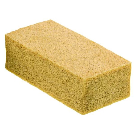 Smoke and Soot Sponge,3"L,6"W,Rub,Tan