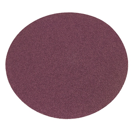 PSA Sanding Disc,AlO,Cloth,12 In,36 Grit
