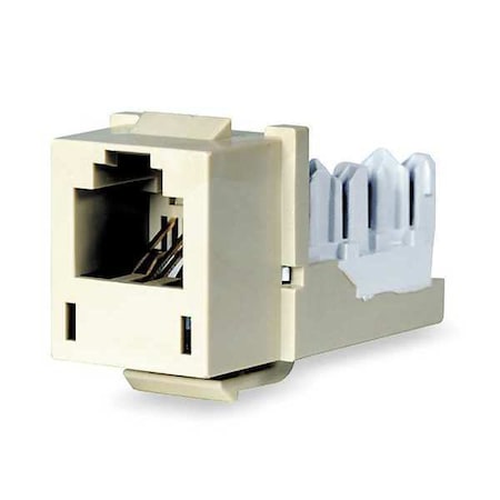 Hubbell Xcelerator HXJ5EW Cat.5e Keystone Jack - 1 Pack - 1 x RJ-45 Network Female - White