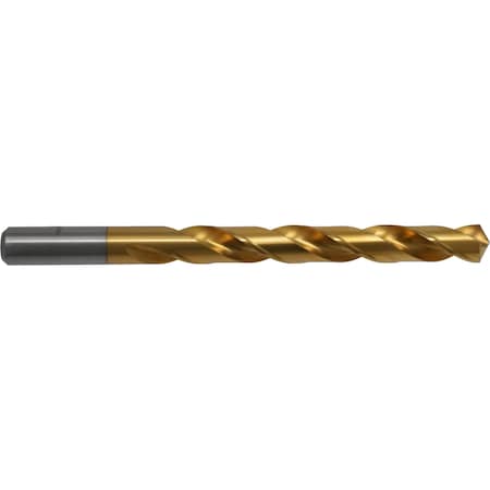 118 Degree General Purpose Jobber Length Drill Chicago-Latrobe 150-TN TiN HSS RHS/RHC Let-H