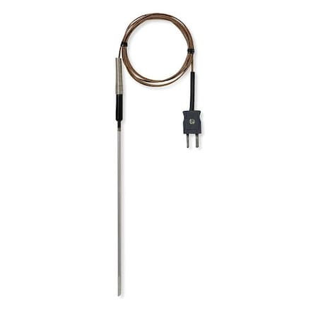 Temperature Probe, Mini Plug, Type J
