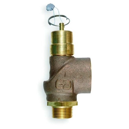Air Safety Valve,1/2 In Inlet, 150 psi