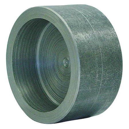 Cap Cap, 1" Pipe, Socket Weld, Black Forged Steel, Class 3000