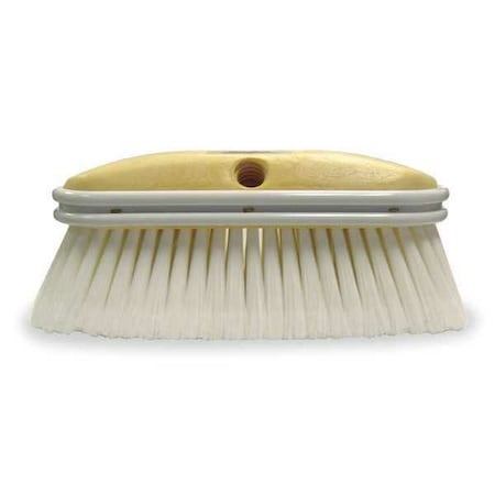 Car Wash Brush,10" L,White