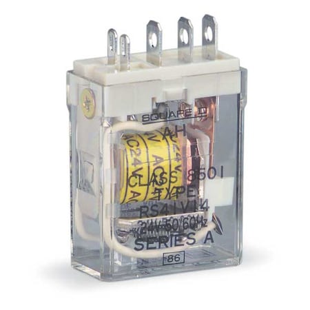 Socket, General Purpose Relay, Square, 15 A, 5 Pins, Quick Connect