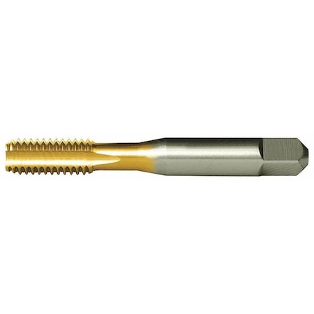 Straight Flute (Hand) Straight Flute Hand Tap, #12-24, Bottoming, UNC, High Speed Steel, 4