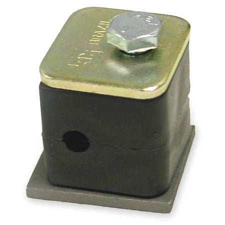 Tube Clamp Kit,Weld Plate,3/8 In