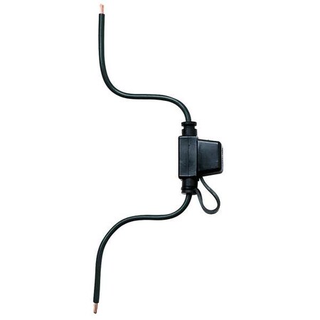 Fuse Holder, 0 to 20A Amp Range, 32V DC Volt Rating, 1 Poles, Wire Leads