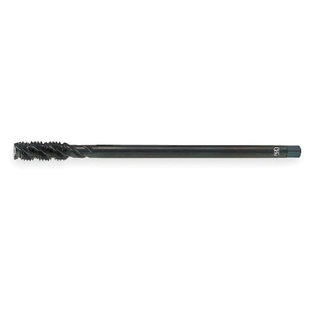 Spiral Flute Tap, 5/16"-18, Modified Bottoming, UNC, 3 Flutes, Oxide