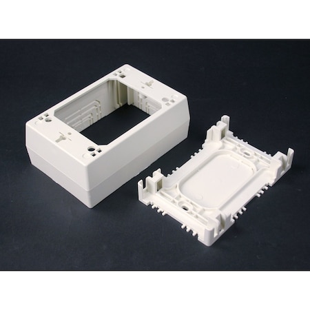 Deep Box Fitting,Ivory,PVC