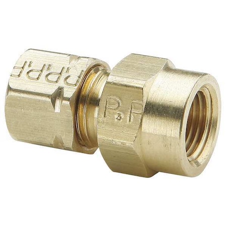 3/8" Compression x 1/2" FNPT Brass Connector 10PK
