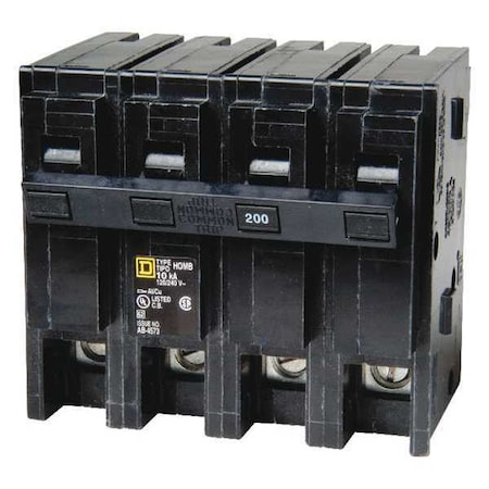 Miniature Circuit Breaker, HOMELINE Series, 150A, 2 Pole, 240V AC, 10kA at 240V AC