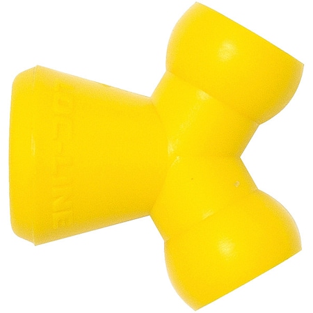 Y Fitting,Acid Resistant,1/4 In,PK2