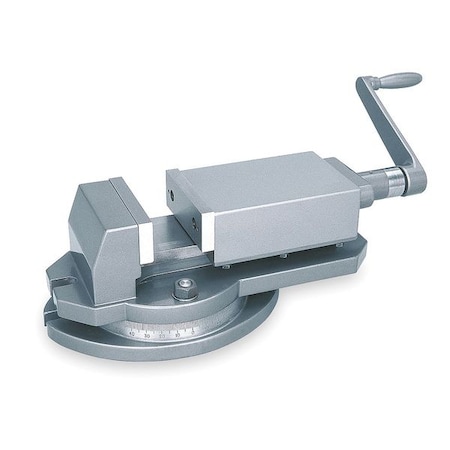 6 in Machine Vise with Swivel Base