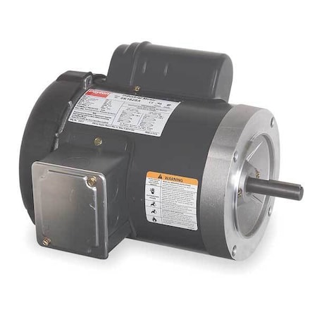Capacitor-Start General Purpose Motor, 1/4 hp HP, 56C Frame, 115/208-230V AC Voltage