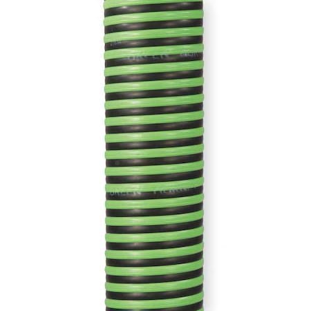1-1/4" ID x 100 ft Rubber Discharge & Suction Hose BK/GN