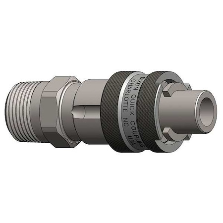 Male to Bowes Nipple,(M)NPT,1/2,Brass