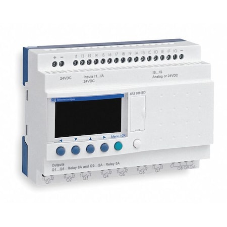 Logic Relay,24VDC,With Display