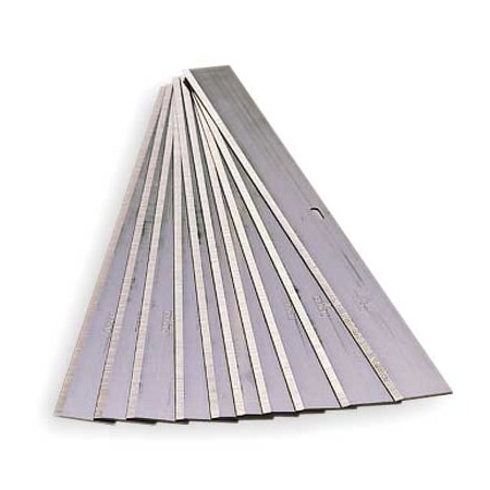 UNGER Black 6" Replacement Scraper Blade,PK10