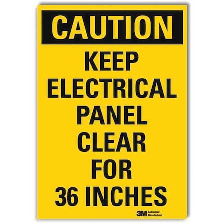 Caution Sign,14x10 In.,English, U1-1059-RD_10X14