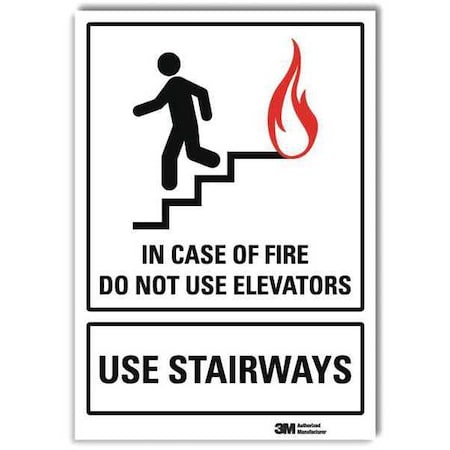 Safety Sign,10x7 In.,English, 10 in Height, 7 in Width, Reflective Sheeting, Horizontal Rectangle