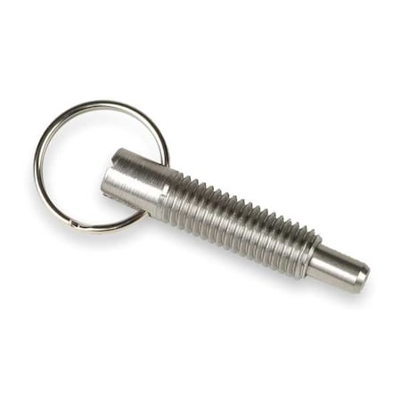 Plunger, Hand, Steel, Zinc, 1/2-13, 2.00, PK2