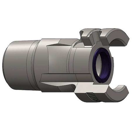 Male to Thor Nipple,(M)NPT,1/2,Steel
