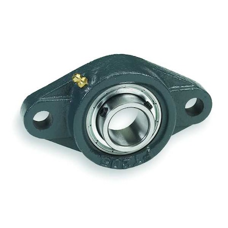 Flange Bearing, 2-Bolt, Ball, 1-3/16" Bore