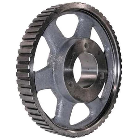 Gearbelt Pulley,H, 60 Grooves