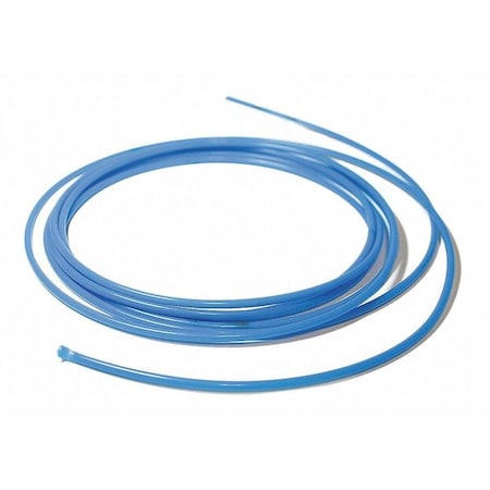 Blue PE Tubing, 1/8" O.D. x 10 Ft.