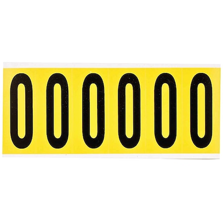 NumberLabel,Vinyl,3-1/2inH,1-1/2inW