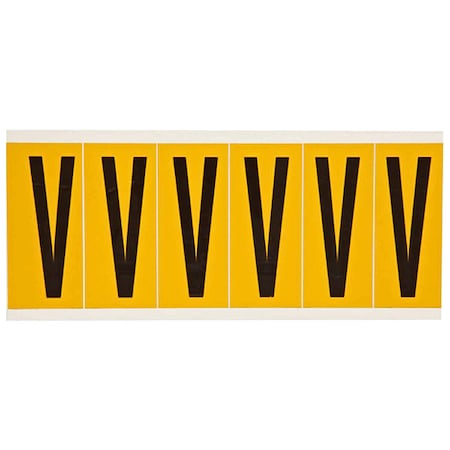 LetterLabel,Vinyl,3-1/2inH,1-1/2inW