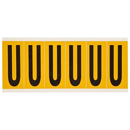 LetterLabel,Vinyl,3-1/2inH,1-1/2inW